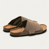 Ira | Cork Footbed Slide Sandals