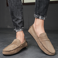 Nasir | Men's Suede Slip On Loafers