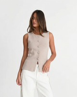 Cara | tailored vest