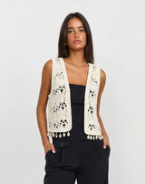 Elsie | crochet vest