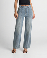 Kate | Wide Leg High Waist Jeans