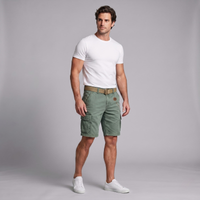Chase | Multi Pocket Tactical Cargo Shorts with Belt