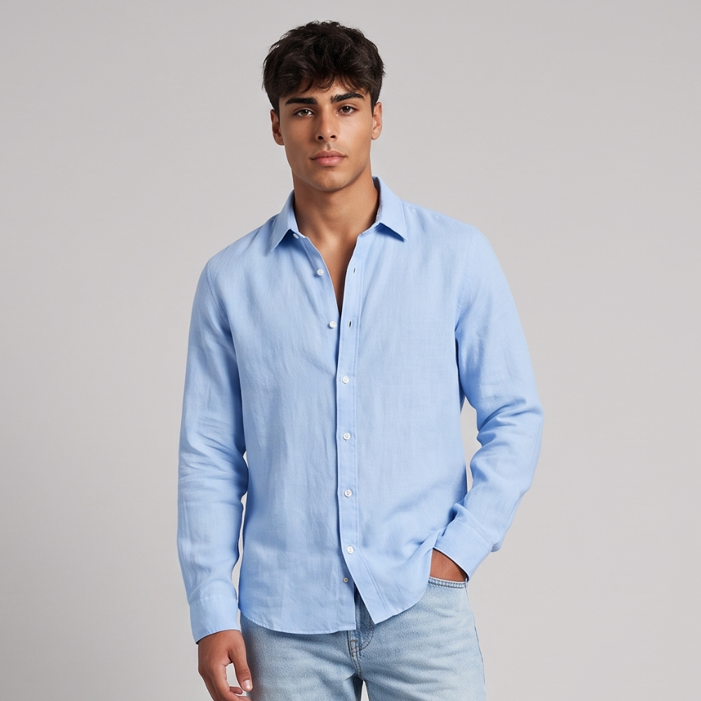 Bowen | Men's Breathable Button Down Casual Cotton Shirt