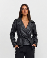 Holly | cropped trench coat