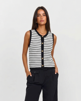 Naomi | cropped sweater vest