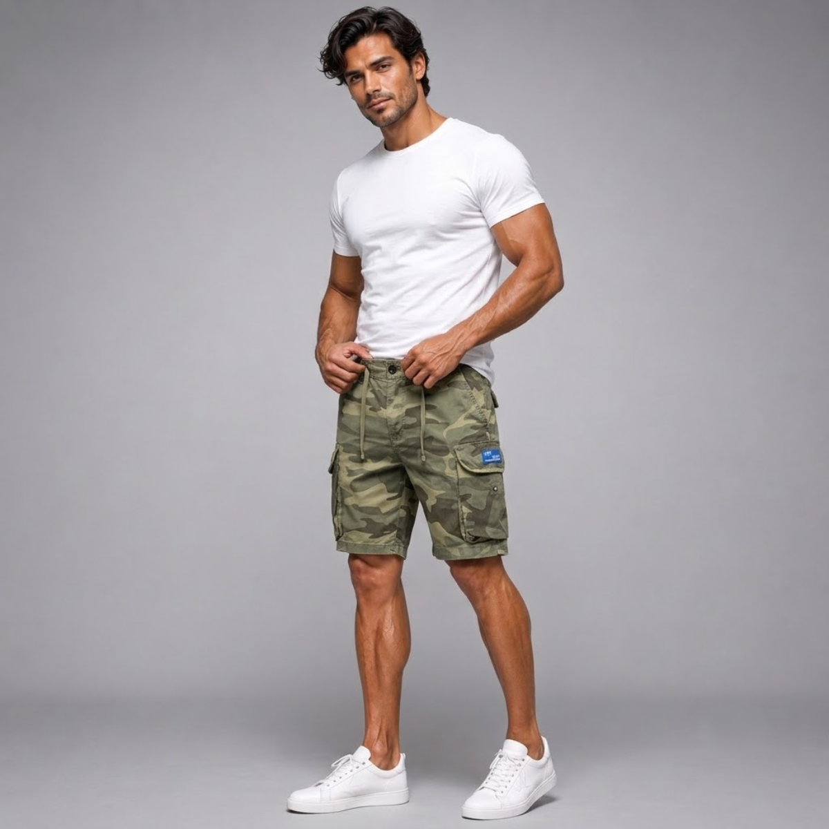 Jarrod | Men's Utility Cotton Cargo Shorts