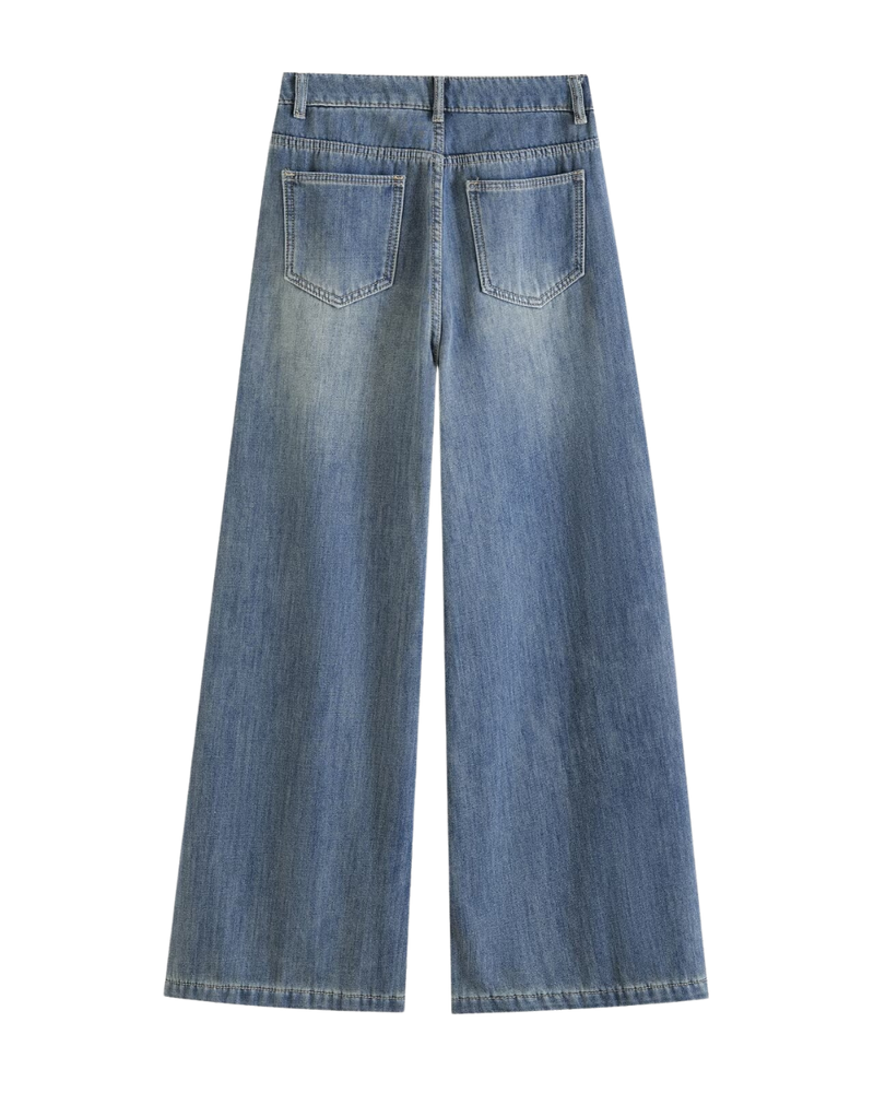 Orla | High Waist Wide Leg Jeans