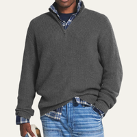 Mortimer knitted jumper Grey