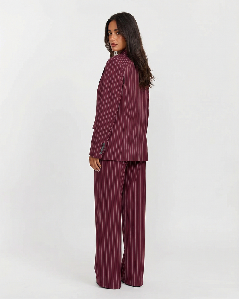 Evie | striped matching set
