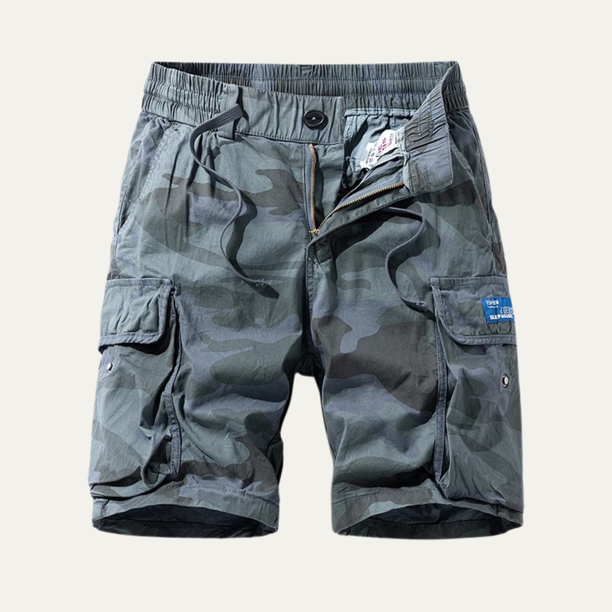Jared | Casual Cotton Cargo Shorts with Utility Pockets