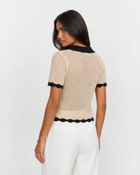 Maya | tie front top