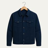 Chad Denim Jacket Navy Blue