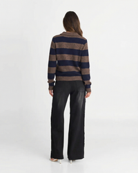 Imogen | striped knit cardigan