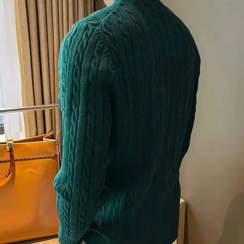 Forrest | Cashmere Merino Wool Cable Knit Jumper