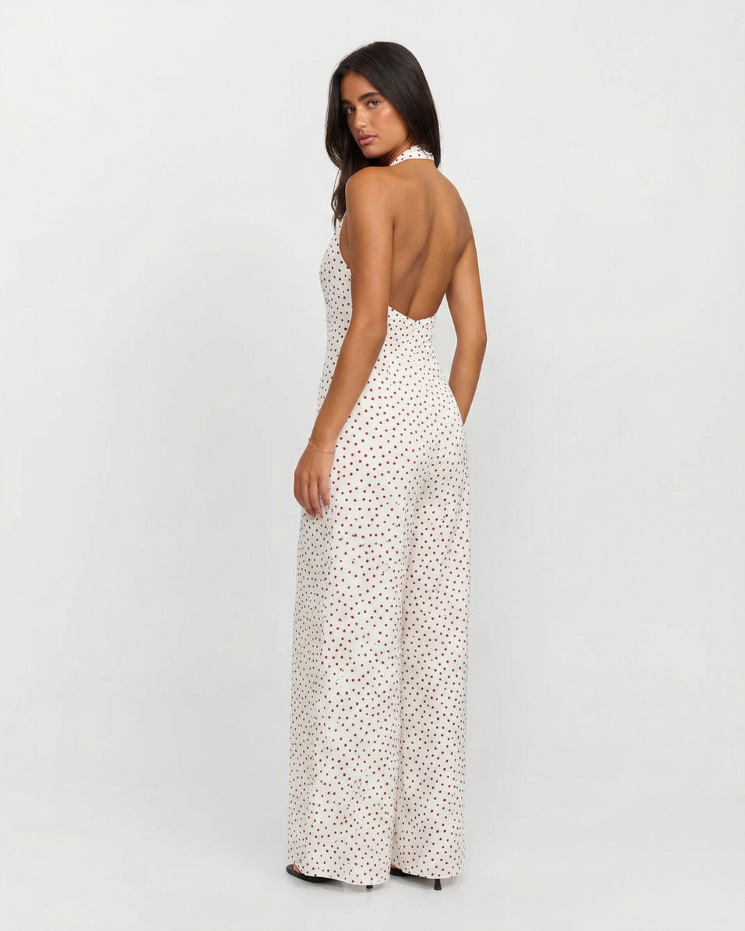 Gracie | halter wide leg jumpsuit