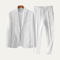 Olin | Men's Lightweight Linen Blazer and Trousers Suit