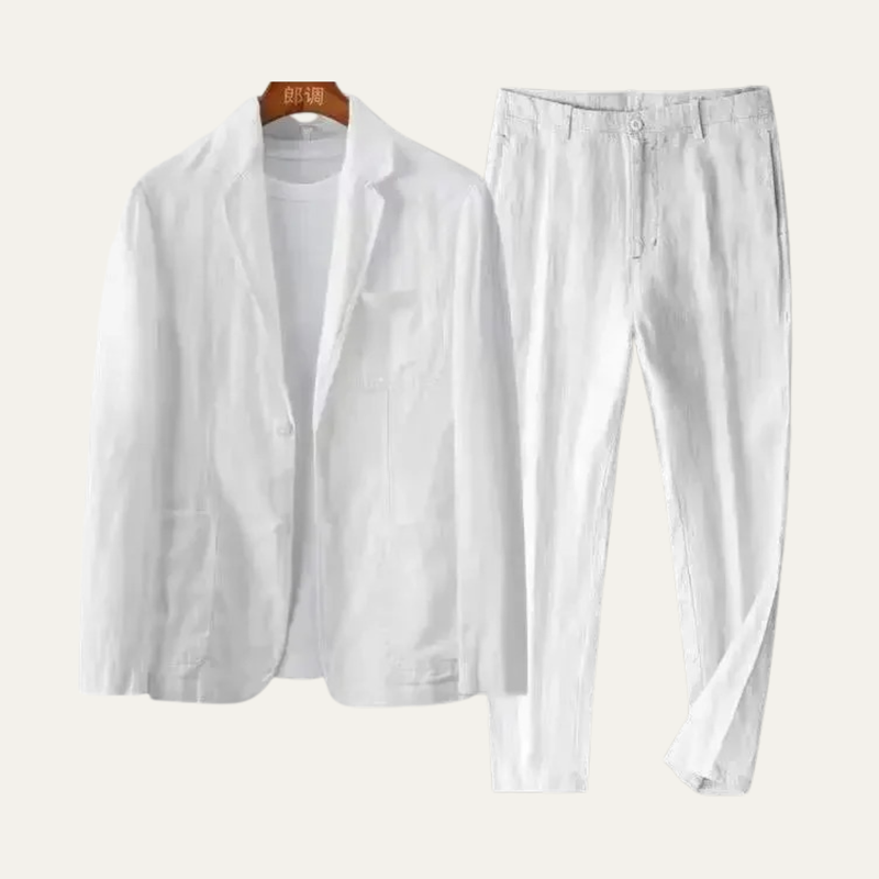 Olin | Men's Lightweight Linen Blazer and Trousers Suit