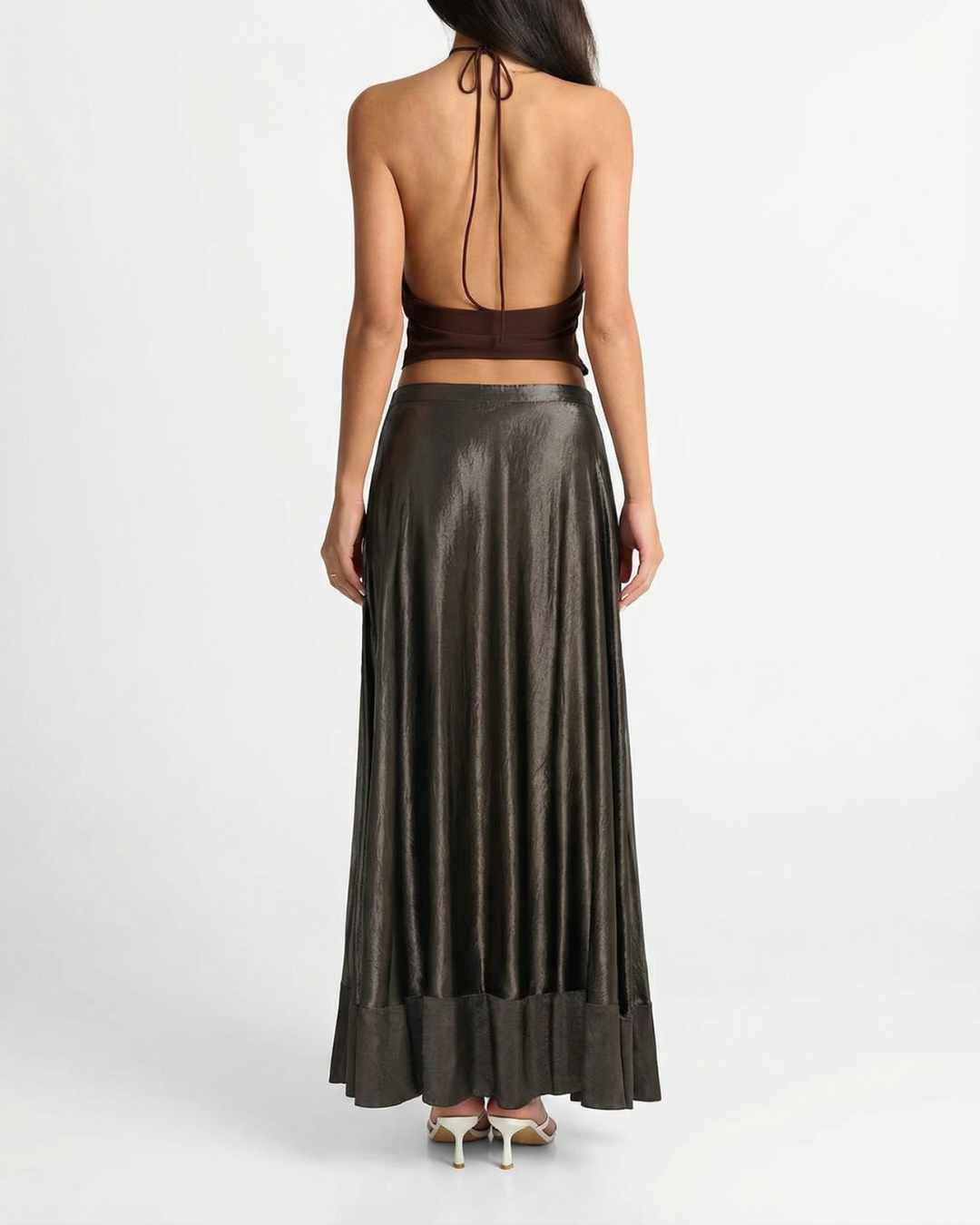 Phoebe | tiered maxi skirt