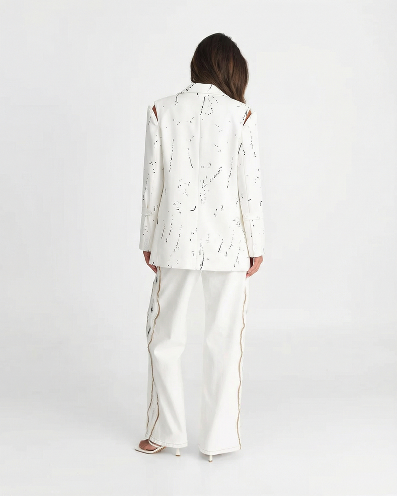 Lois | white blazer