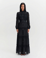 Cara | tiered maxi dress
