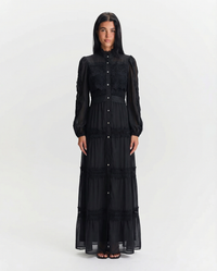 Cara | tiered maxi dress