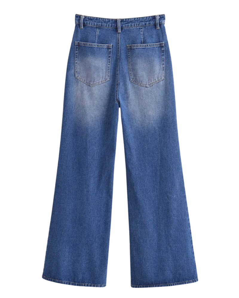 Romy | High Waist Wide Leg Jeans