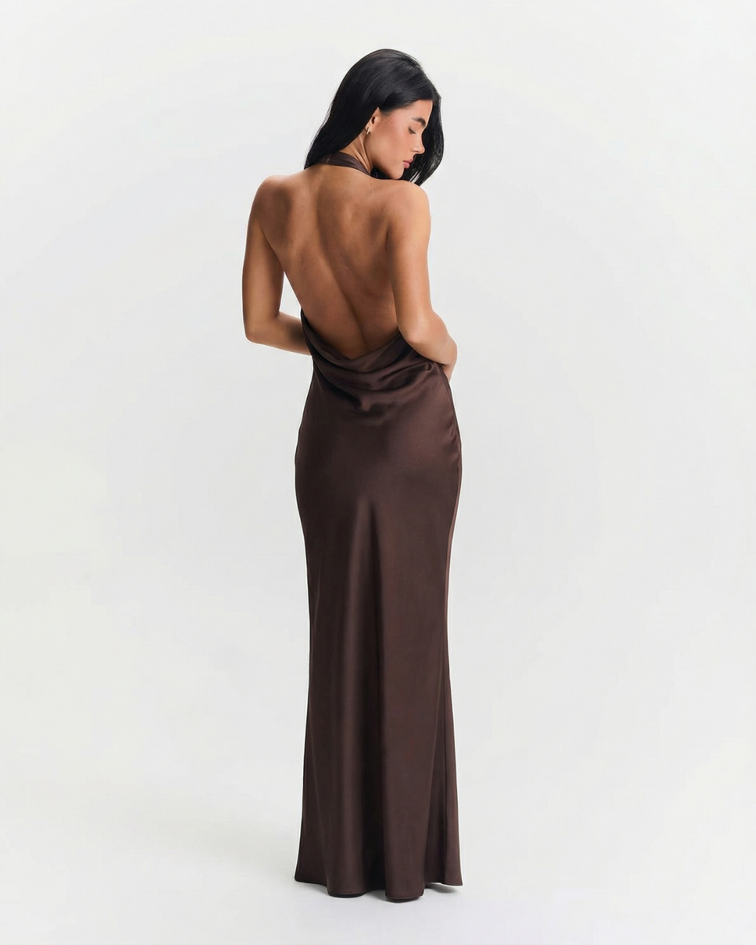 Yasmin | halter neck dress