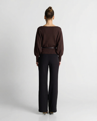 Evie | peplum top