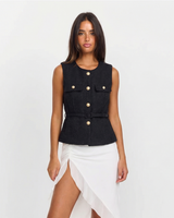 Eliana | tailored vest