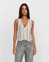 Millie | linen vest