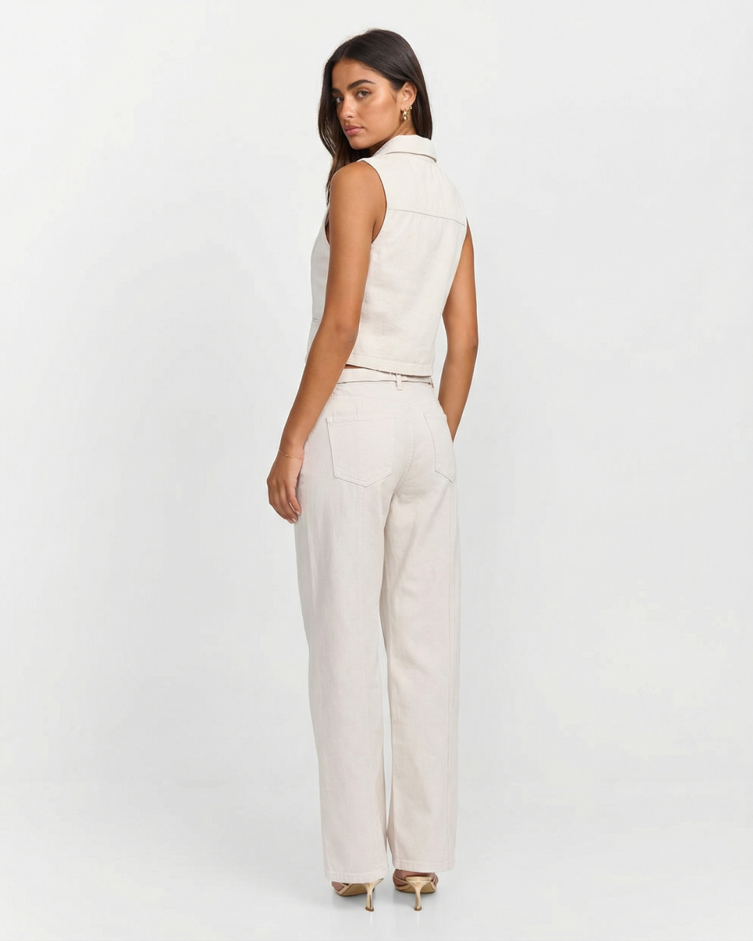 Amber | linen matching set