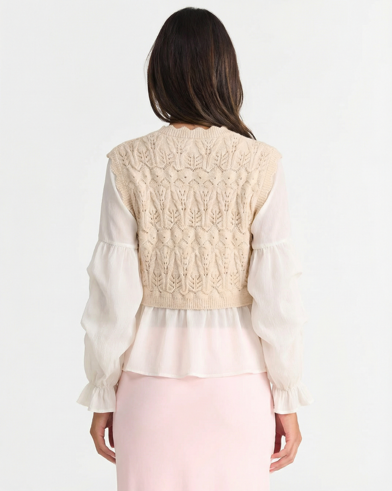 Alyssa | knit vest