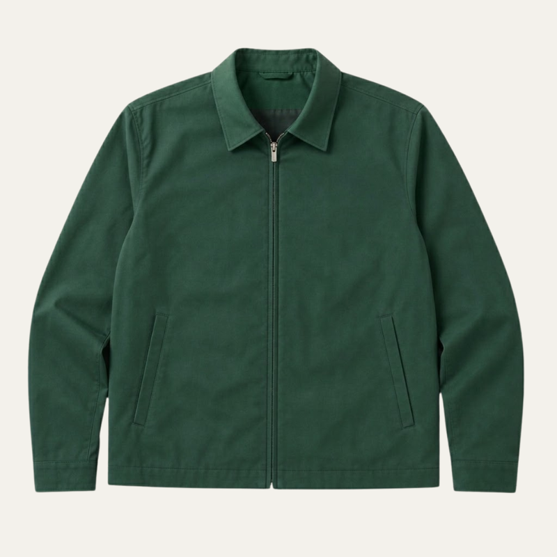 Blake | Lightweight Harrington Zip Up Jacket