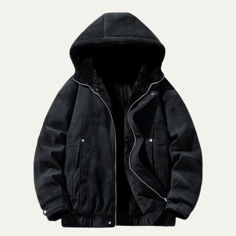 Dashiell puffer jacket in Black