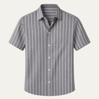 Beaumont button-up shirt detail view