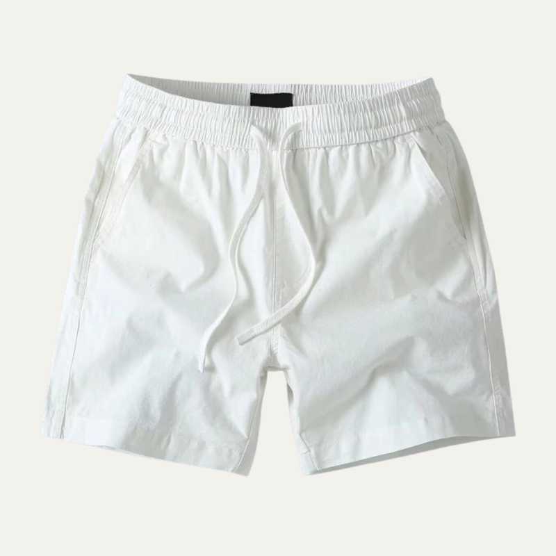 Gene casual sports shorts in White