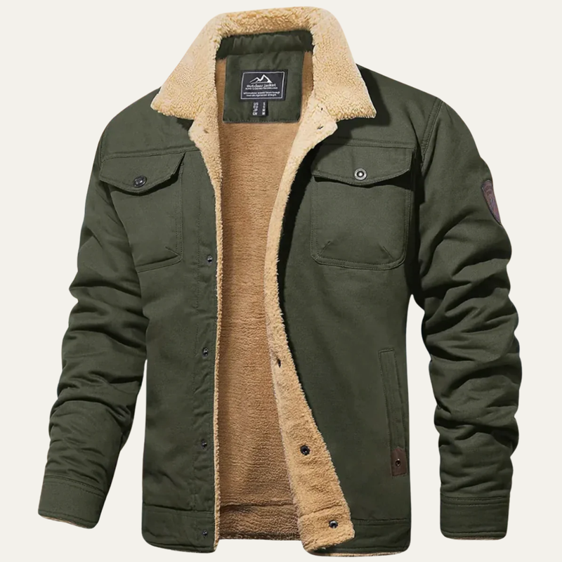 Maverick | Fleece Lined Winter Jacket for Men