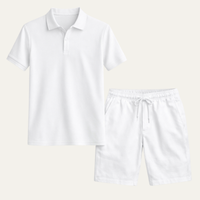 Pax polo shirt and shorts set