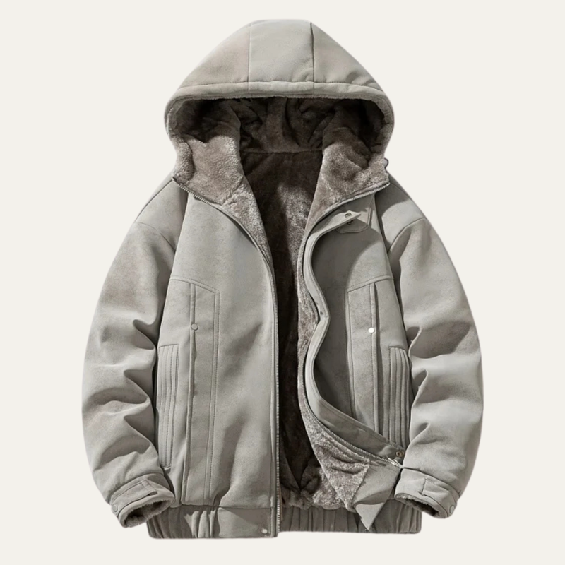 Dashiell puffer jacket in Grey