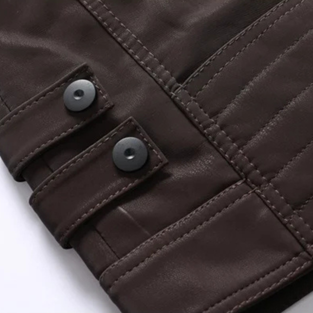 Lachlan | Zip Up Biker Leather Jacket