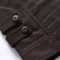 Lachlan | Zip Up Biker Leather Jacket