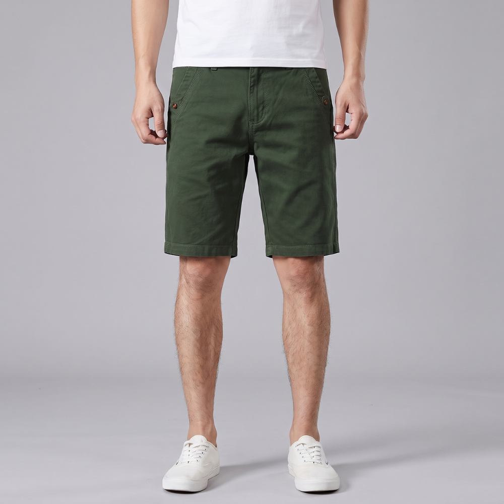 Giles | Men's Regular Fit Cotton Casual Shorts