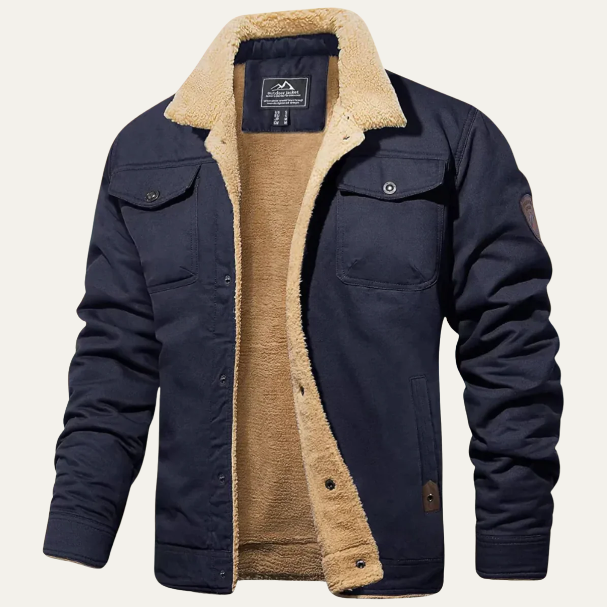 Maverick | Fleece Lined Winter Jacket for Men