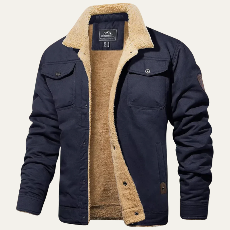 Maverick | Fleece Lined Winter Jacket for Men