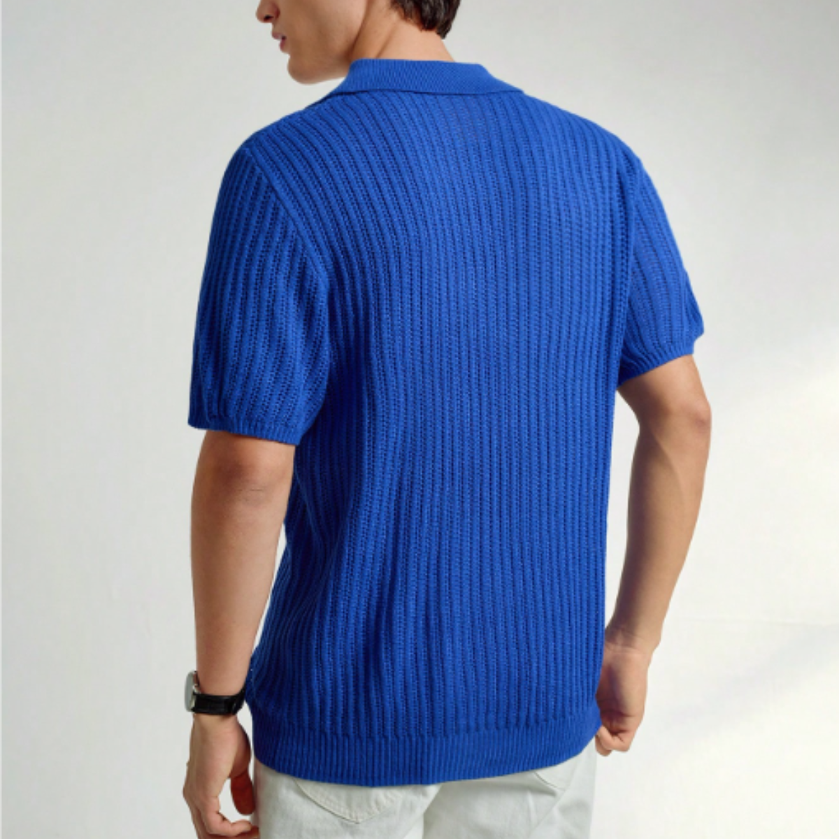 Phoenix Knitted Polo Shirt