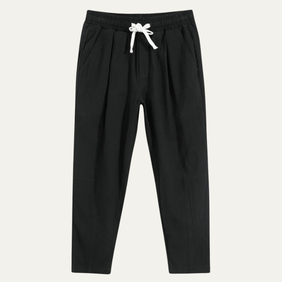 Homer Drawstring Lounge Trousers Black