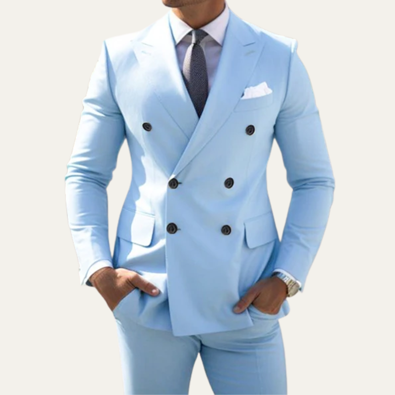 Raphael | Double Breasted Suit Jacket and Trousers Set