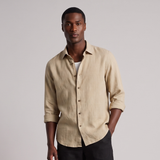 Dennis | Vintage Long Sleeve Linen Shirt