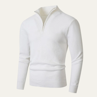 Monroe | Slim Fit Half Zip Knit Jumper