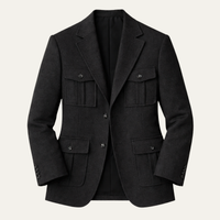 Lorenzo | Multi Pocket Tailored Tweed Blazer